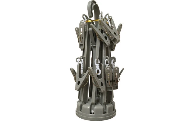 Mini-Wäschespinne Kunststoff 10-armig Inkl. Klammern 3 Mini-Wäschespinne Kunststoff 10-armig Inkl. Klammern