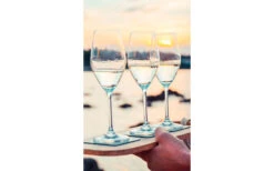 Silwy® Magnet-Champagnergläser (200 Ml) Inkl. Untersetzer 2er Set -Campingausrüstung 297881 2078601