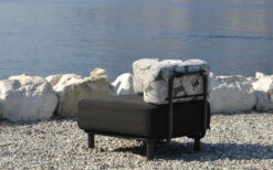 One Bar Element 1 Aufblasbarer Sessel / Sitzelement Light Grey / Red -Campingausrüstung 365705 2413670