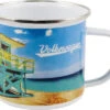 VW Collection T1 Bulli Emaille Tasse 500 Ml Beachlife -Campingausrüstung 386161 2837912