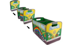 VW Collection T1 Bulli Faltbox Petrol / Blau -Campingausrüstung 393118 2858111