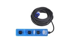 PAT CEE 3 Fach Steckdosenleiste Schuko 1,5 Meter -Campingausrüstung 442278 3407432