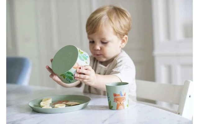 Koziol Organic Kids Set Kindergeschirr Set 3-tlg. Nature Wood 8 Koziol Organic Kids Set Kindergeschirr Set 3-tlg. Nature Wood – Bild 6