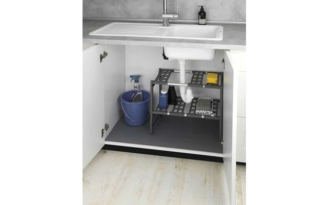 Wenko Anti Rutsch Schutzmatte Siero 120 X 50 Cm Grau 6 Wenko Anti Rutsch Schutzmatte Siero 120 X 50 Cm Grau – Bild 4