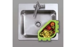 Metaltex Drain On Abfallsieb, Spülbeckensieb Türkis -Campingausrüstung 497345 3345590