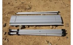 Basic Nature Travelchair Rolltisch Klein 70 X 70 Cm -Campingausrüstung 503366 3331737