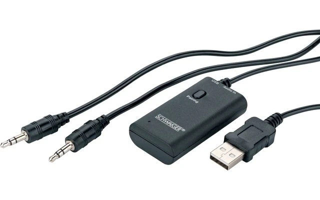 Schwaiger Bluetooth Stereo Adapter Schwarz 7 Schwaiger Bluetooth Stereo Adapter Schwarz – Bild 5