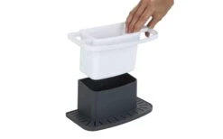 Wenko Spülbeckenorganizer Cosmo Grau -Campingausrüstung 516071 3517453