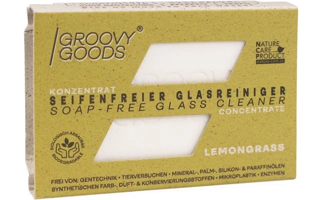 GroovyGoods Seifenfreier Glasreiniger Natural 4 GroovyGoods Seifenfreier Glasreiniger Natural – Bild 2
