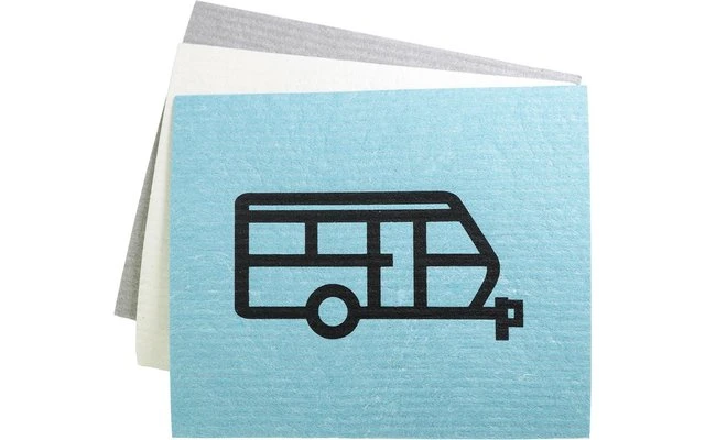 Pufz Schwedisches Geschirrtuch Wohnwagen Cerise 4 Pufz Schwedisches Geschirrtuch Wohnwagen Cerise – Bild 2