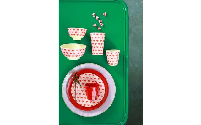 Rice Melamin Becher Multi Tall Wild Flower 400 Ml 3 Rice Melamin Becher Multi Tall Wild Flower 400 Ml