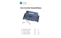 IVT SCDplus Solar Controller Laderegler 12 V / 24 V 15 A -Campingausrüstung 557230 3622022