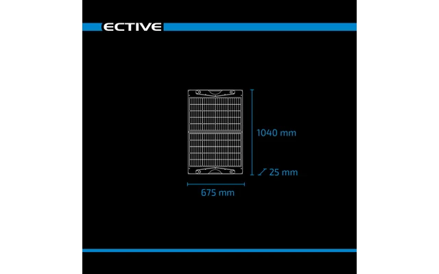 ECTIVE MSP 100 SunDock Faltbares Solarmodul 3 ECTIVE MSP 100 SunDock Faltbares Solarmodul