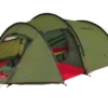 High Peak Falcon 4 LW Lightweight 4 Personen Tunnelzelt Aluminium Gestänge Olive/rot -Campingausrüstung 733370 4904120