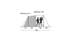 Easy Camp Huntsville 600 Tunnelzelt Für 6 Personen 15 Easy Camp Huntsville 600 Tunnelzelt Für 6 Personen -Campingausrüstung 782510 5172932