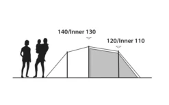 Outwell Earth 2 Doppelbeschichtetes Zelt 14 Outwell Earth 2 Doppelbeschichtetes Zelt -Campingausrüstung 790742 5217254