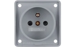 Berker Steckdose Frankreich - Schwarz Matt -Campingausrüstung 801311 5232074